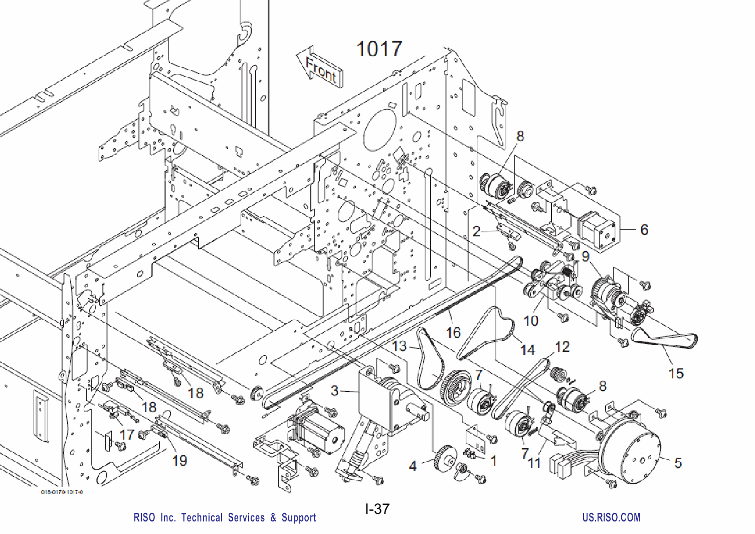 RISO HC 5500 Parts List Manual-6